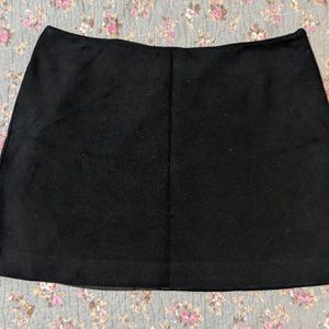 Black Miniskirt | GAP | Size 12 | Lined